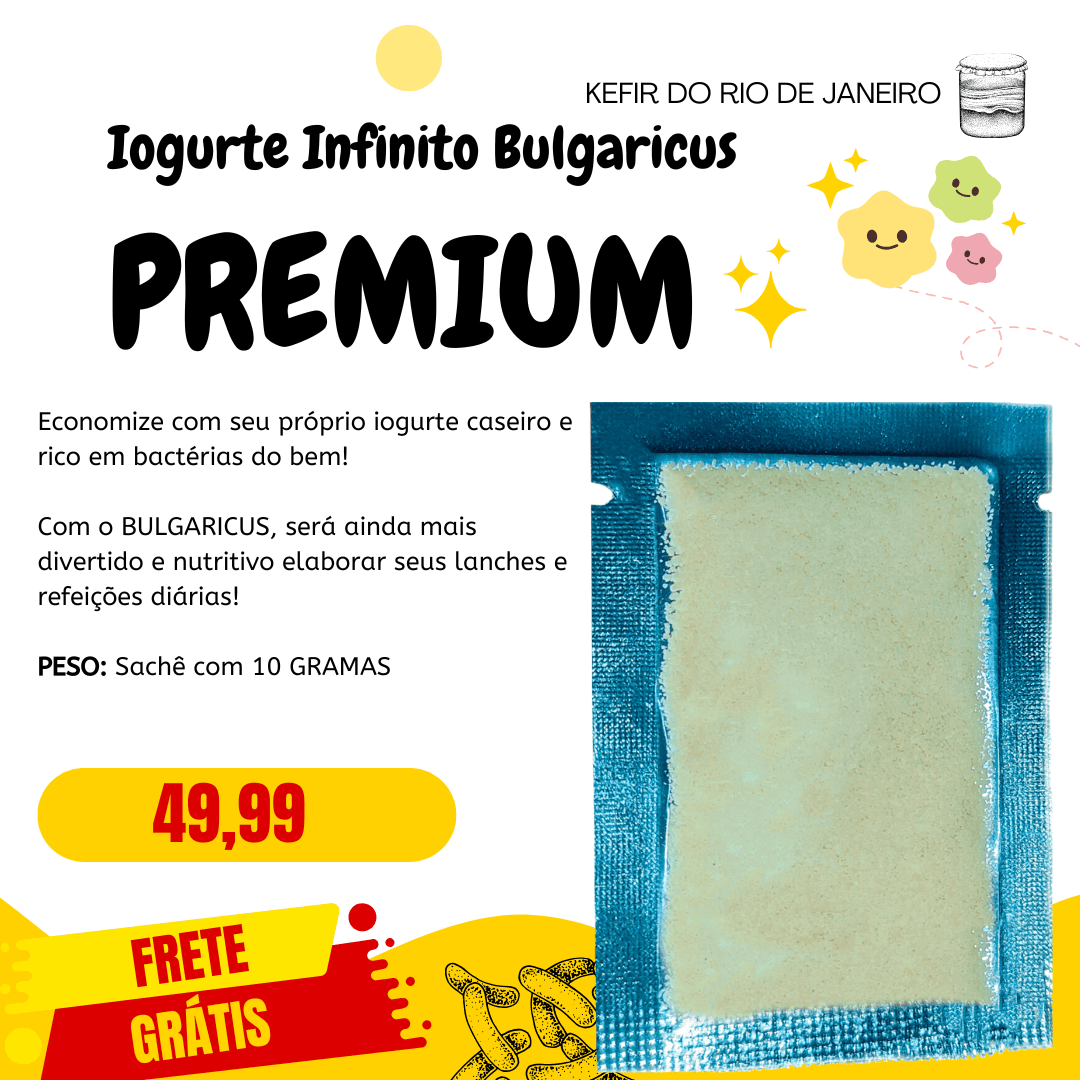 Iogurte Infinito Bulgaricus Premium